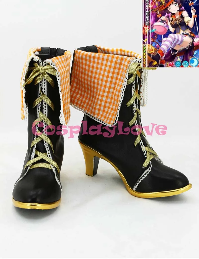 Newest Custom Made Japanese Anime Lovelive! Halloween Awakening Tojo Nozomi Cosplay Shoes Boots For Christmas Halloween
Newest Custom Made Japanese Anime Lovelive! Halloween Awakening Tojo Nozomi Cosplay Shoes Boots For Christmas Halloween