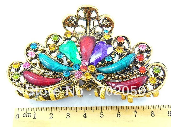 BIG vintage hair Clamps clasps claw clips Jewelry zinc alloy rhinestone crown hair claw hair clip hair mixed 100pcs/lot #3017
BIG vintage hair Clamps clasps claw clips Jewelry zinc alloy rhinestone crown hair claw hair clip hair mixed 100pcs/lot #3017