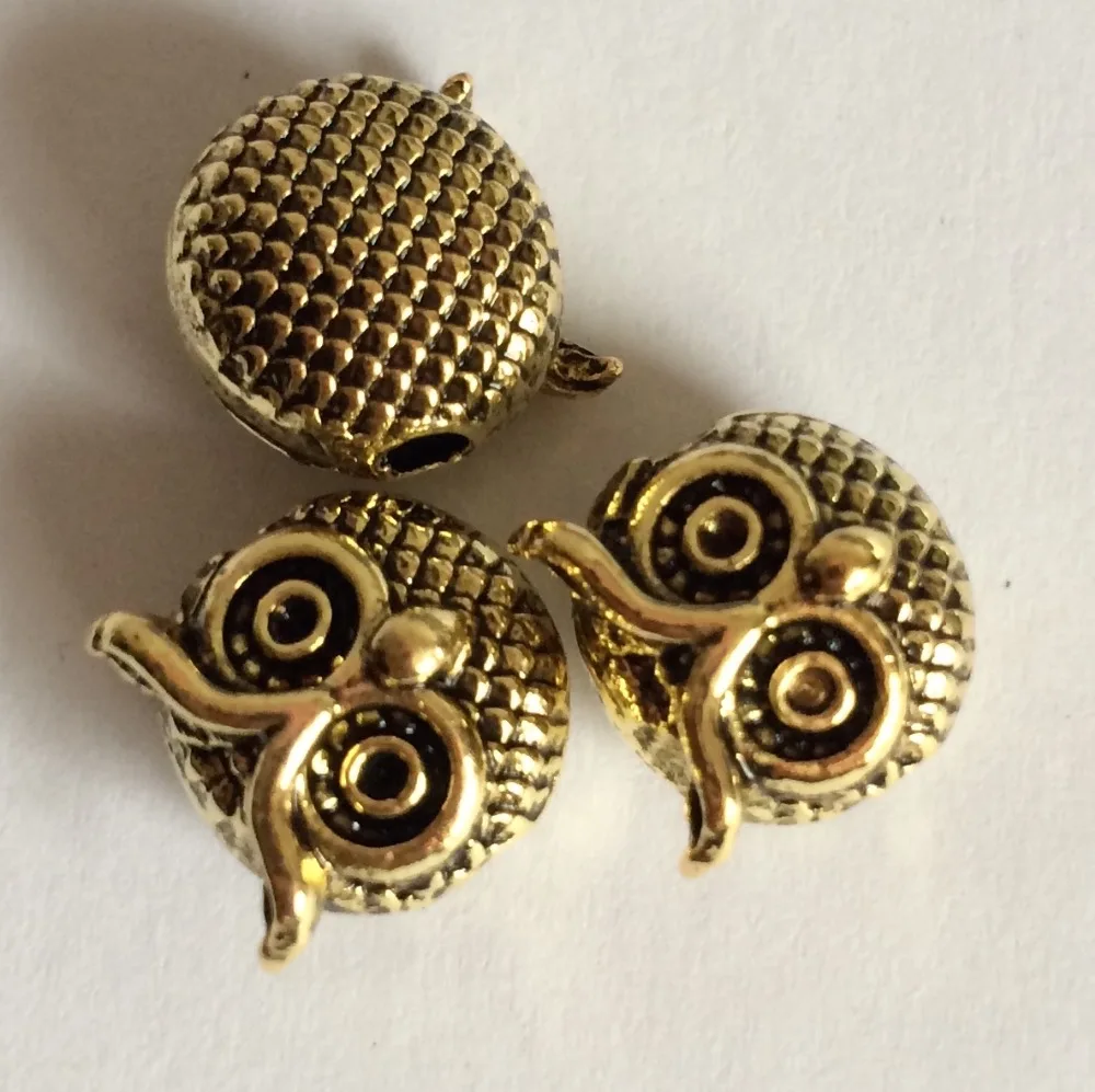 50pcs/lot Metal Charms for Jewelry DIY Making owl Beads Spacer Bead for bracelet
50pcs/lot Metal Charms for Jewelry DIY Making owl Beads Spacer Bead for bracelet