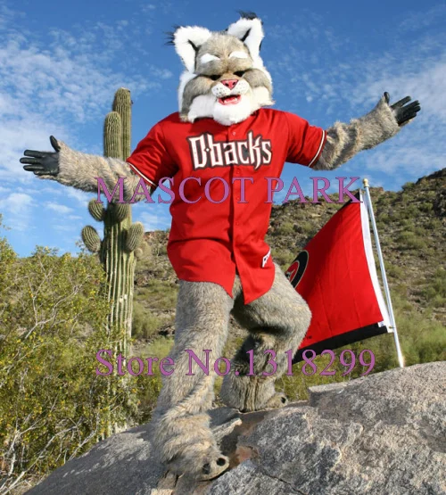 PROFESSIONAL Bobcat Mascot Costume Adult Sport Games Theme Bobcat Cartoon Character Mascotte Fancy Dress Kits for Carnival Party
PROFESSIONAL Bobcat Mascot Costume Adult Sport Games Theme Bobcat Cartoon Character Mascotte Fancy Dress Kits for Carnival Party
