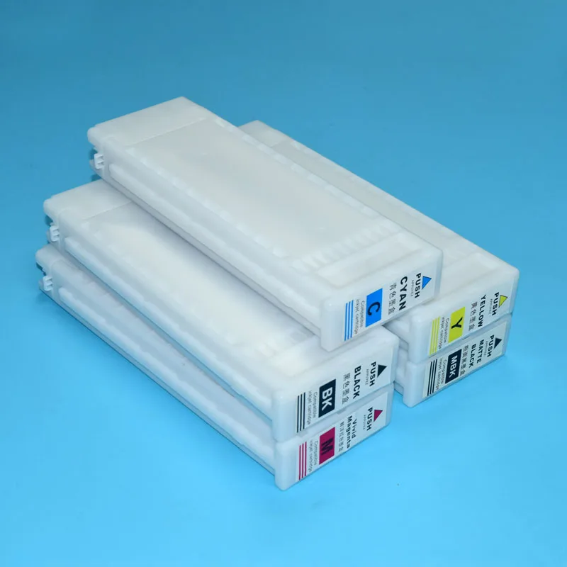 T6941-T6945 Full Sublimation Compatible Ink Cartridge for Epson SureColor T3200 T5200 T7200 T3070 T5070 T7070 700ML/PC
T6941-T6945 Full Sublimation Compatible Ink Cartridge for Epson SureColor T3200 T5200 T7200 T3070 T5070 T7070 700ML/PC
