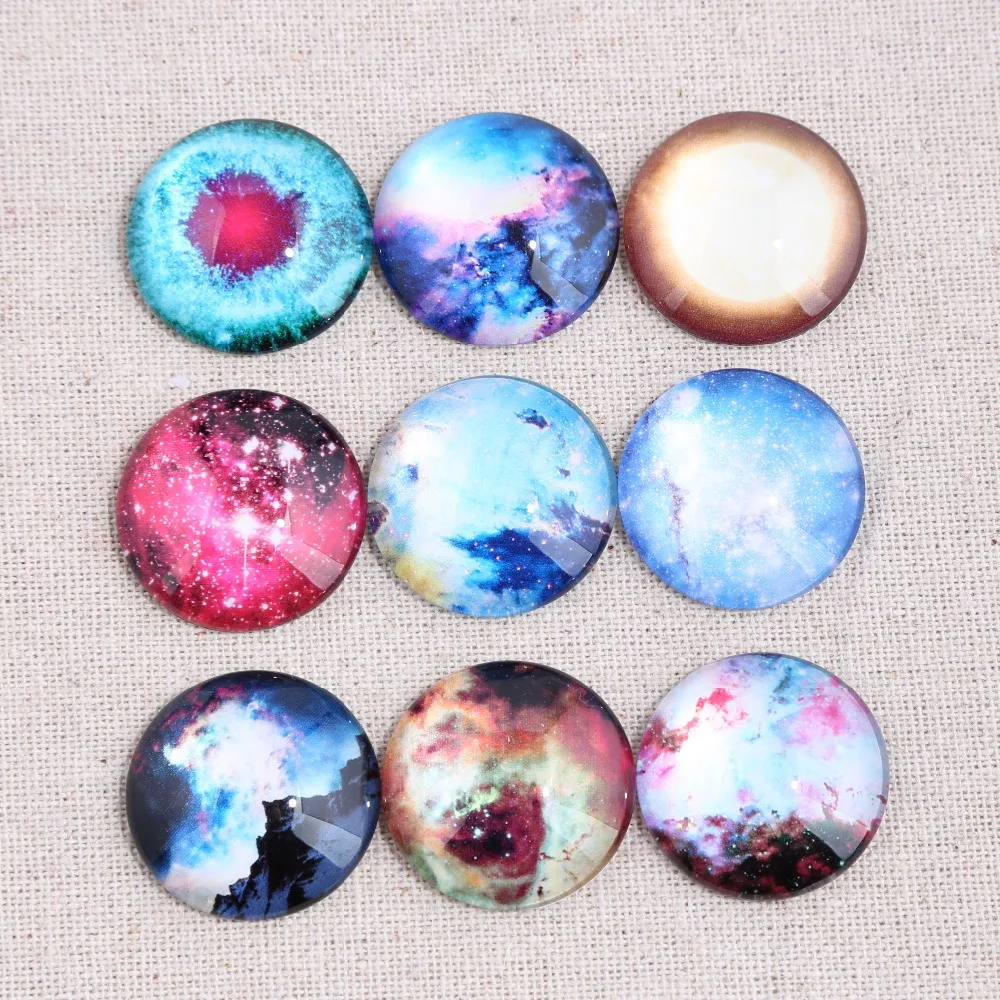 reidgaller 20pcs Mix Space Universe Star Photo Round Glass Cabochon 20mm 25mm diy flatback handmade jewelry findings
reidgaller 20pcs Mix Space Universe Star Photo Round Glass Cabochon 20mm 25mm diy flatback handmade jewelry findings