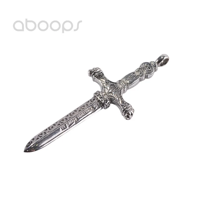 Vintage 925 Sterling Silver Chinese Sword Pendant for Men Women,Free Shipping
Vintage 925 Sterling Silver Chinese Sword Pendant for Men Women,Free Shipping