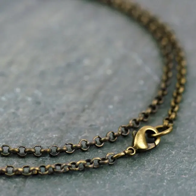 Free shipping!!!! 200 pcs/lot 2.5mm bronze Tone rolo chain necklace with lobster clasp 18"L
Free shipping!!!! 200 pcs/lot 2.5mm bronze Tone rolo chain necklace with lobster clasp 18"L