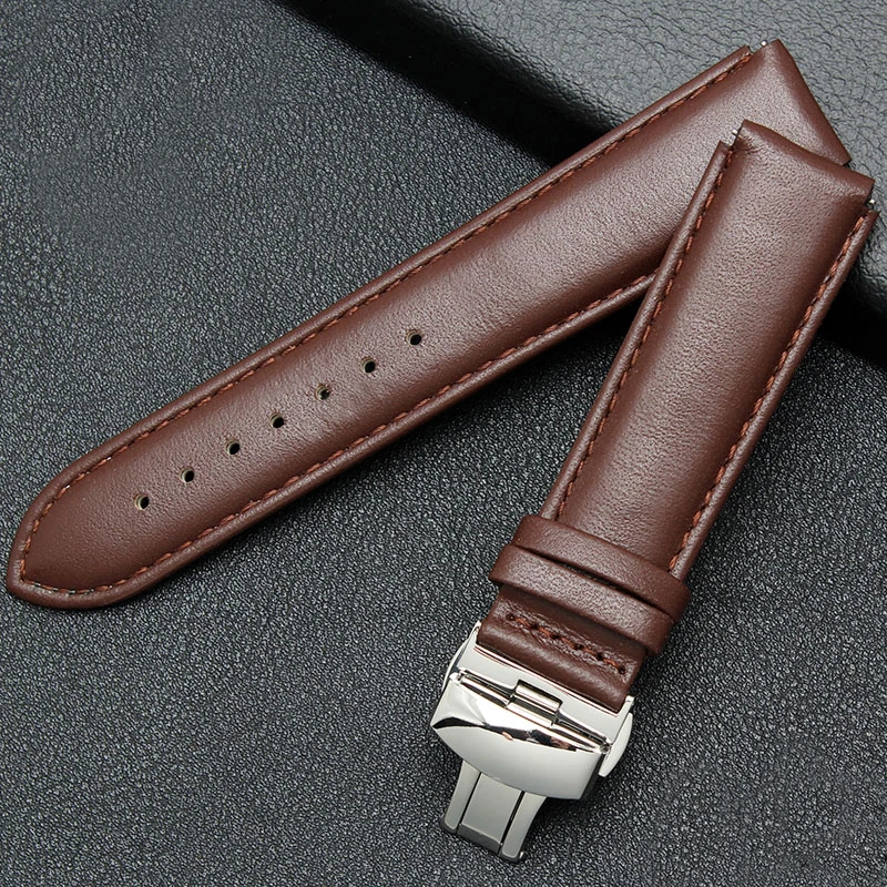 High Quality Genuine Leather Watchband For Huawei Watch 22*18mm Double Butterfly Button New Free Tool
High Quality Genuine Leather Watchband For Huawei Watch 22*18mm Double Butterfly Button New Free Tool