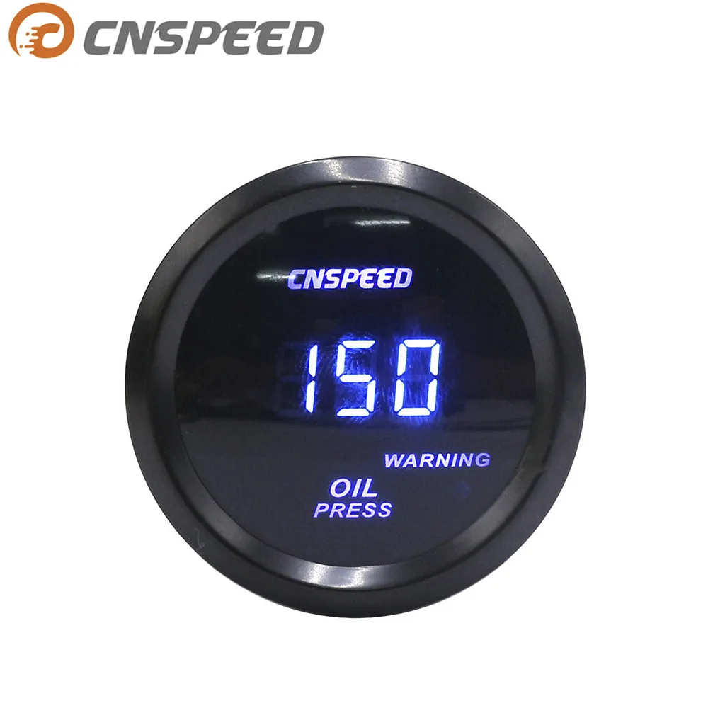 Цифровой Автомобильный манометр CNSPEED, измеритель давления масла, 2 дюйма, 52 мм, 0-150psi, с синей светодиодной подсветкой, с датчиком
Цифровой Автомобильный манометр CNSPEED, измеритель давления масла, 2 дюйма, 52 мм, 0-150psi, с синей светодиодной подсветкой, с датчиком