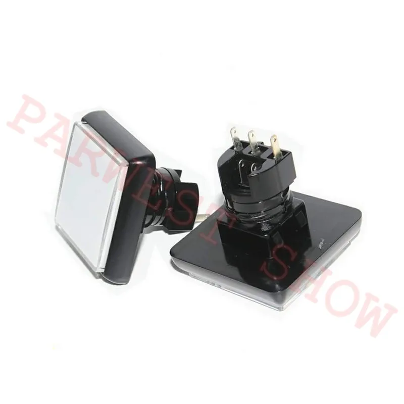 10PCS Illuminated Arcade Buttons Square Push Button with Micro-switch/49*49mm White color Buttons for Operated Games Machine
10PCS Illuminated Arcade Buttons Square Push Button with Micro-switch/49*49mm White color Buttons for Operated Games Machine