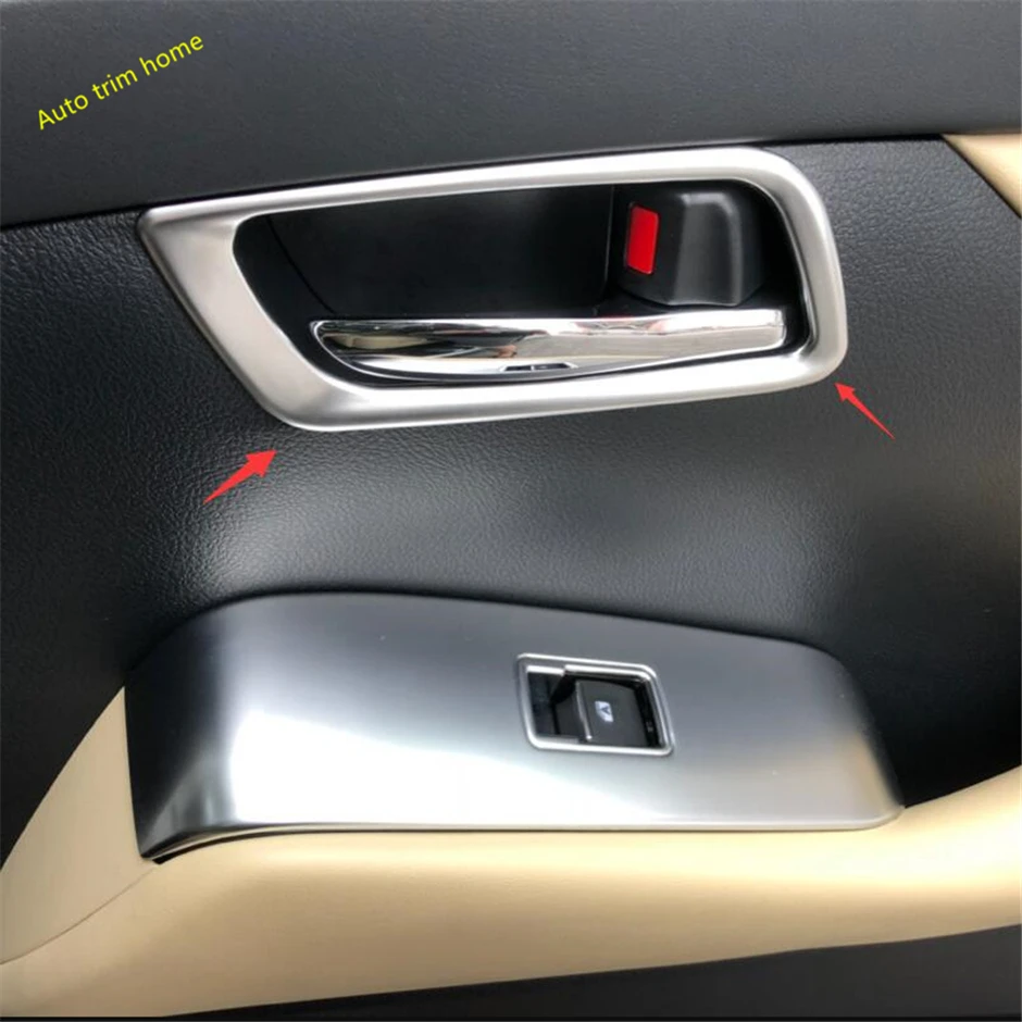 Lapetus Front Seat Inner Car Door Handle Bowl Cover Trim ABS Fit For Toyota Alphard / Vellfire AH30 2016 - 2019 Auto Accessories
Lapetus Front Seat Inner Car Door Handle Bowl Cover Trim ABS Fit For Toyota Alphard / Vellfire AH30 2016 - 2019 Auto Accessories