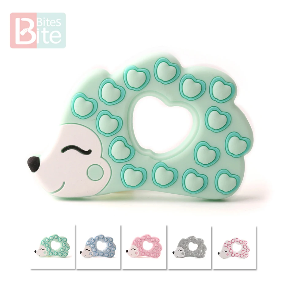 Bite Bites 1PC Silicone Hedgehog Teether Toy BPA Free Silicone Teether Beads Baby Teething Pendant For Baby Teether
Bite Bites 1PC Silicone Hedgehog Teether Toy BPA Free Silicone Teether Beads Baby Teething Pendant For Baby Teether