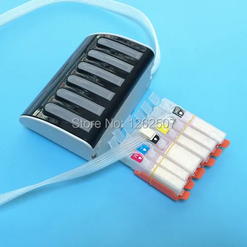 Южная Америка PGI-170 CLI-171 6-цветная система непрерывной подачи чернил Ciss для принтеров Canon MG7710 TS5010 TS6010 TS8010 TS9010
Южная Америка PGI-170 CLI-171 6-цветная система непрерывной подачи чернил Ciss для принтеров Canon MG7710 TS5010 TS6010 TS8010 TS9010