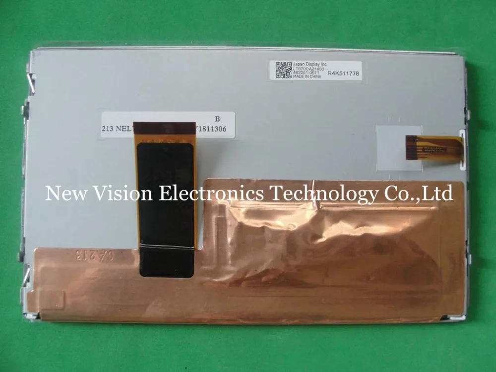 New Original 7 inch LCD Display for Car GPS Navigation LT070CA21400 NEL75-CA2131CB
New Original 7 inch LCD Display for Car GPS Navigation LT070CA21400 NEL75-CA2131CB