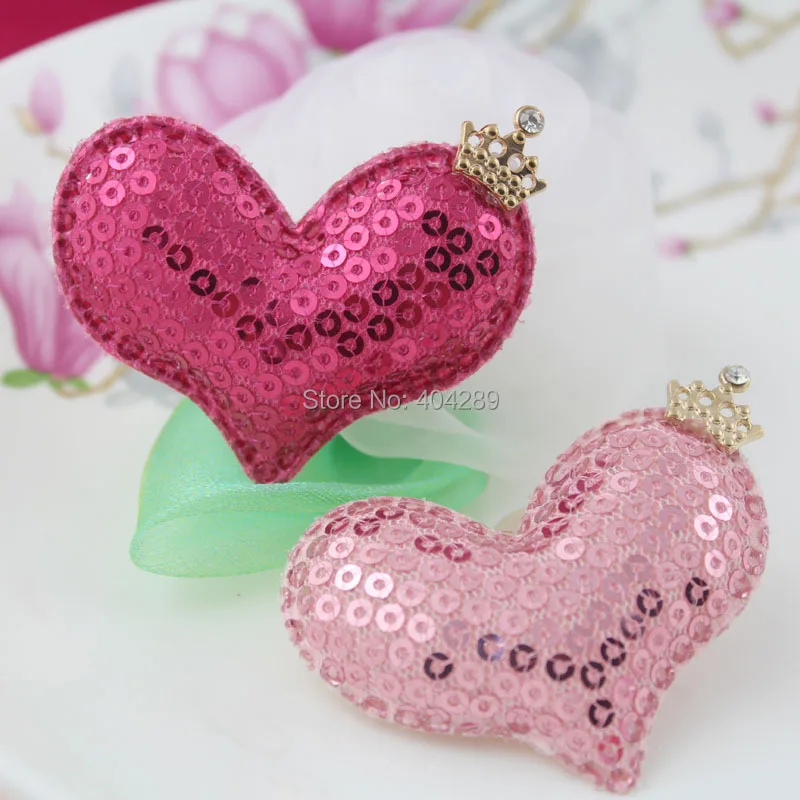 Wholesale 40pcs Baby Girl Sequins Hear Shape Tiaras DIY Accessories for headbands,Heart Flower without hair cip
Wholesale 40pcs Baby Girl Sequins Hear Shape Tiaras DIY Accessories for headbands,Heart Flower without hair cip