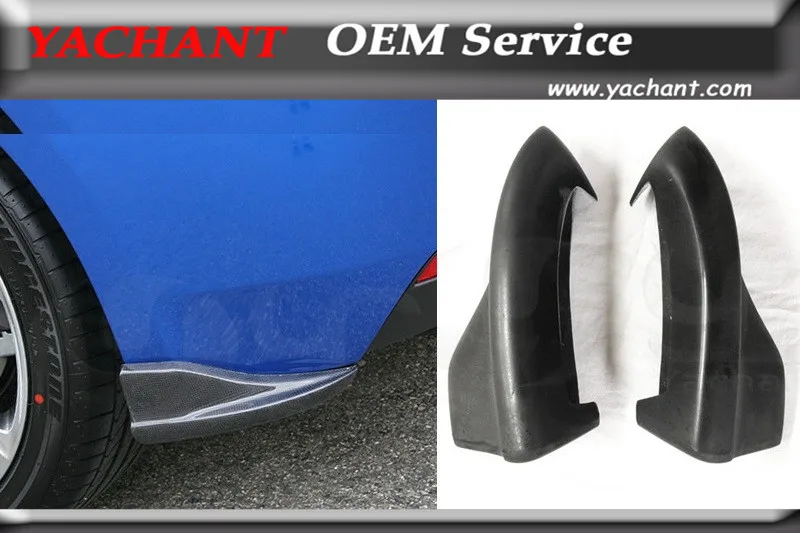 FRP Fiber Glass Rear Bumper Spats Fit For 2008-2010 GRB STI CS Bottom Line Type1 Style Rear Caps Corner Extension Attachment
FRP Fiber Glass Rear Bumper Spats Fit For 2008-2010 GRB STI CS Bottom Line Type1 Style Rear Caps Corner Extension Attachment
