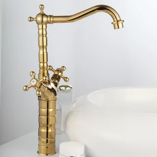 2015 Torneira Torneira Banheiro Fashion Faucet Gold Antique Vintage Copper Bathroom Single Hole Hot And Cold Basin Beightening
2015 Torneira Torneira Banheiro Fashion Faucet Gold Antique Vintage Copper Bathroom Single Hole Hot And Cold Basin Beightening