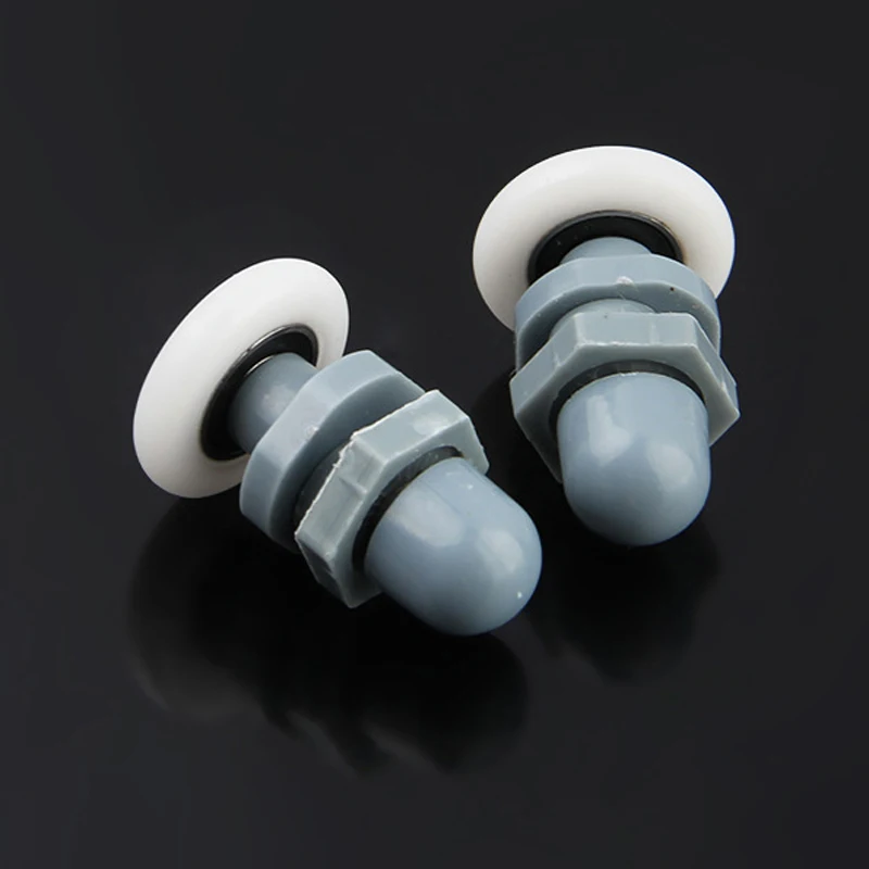 4pcs sliding shower door nylon runner/rollers/wheels/pulley diameter 19mm/22mm 23mm/25mm/27mm Shower Room Cabin Accessories.
4pcs sliding shower door nylon runner/rollers/wheels/pulley diameter 19mm/22mm 23mm/25mm/27mm Shower Room Cabin Accessories.