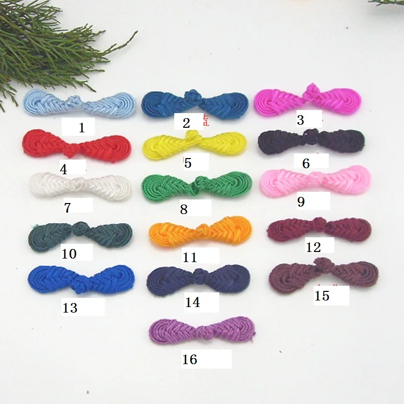 100 PAIR Vintage Chinese Frog Buttons Handmade Closure Knot Buttons Sewing Craft Tang suit button Chinese knot frog button
100 PAIR Vintage Chinese Frog Buttons Handmade Closure Knot Buttons Sewing Craft Tang suit button Chinese knot frog button