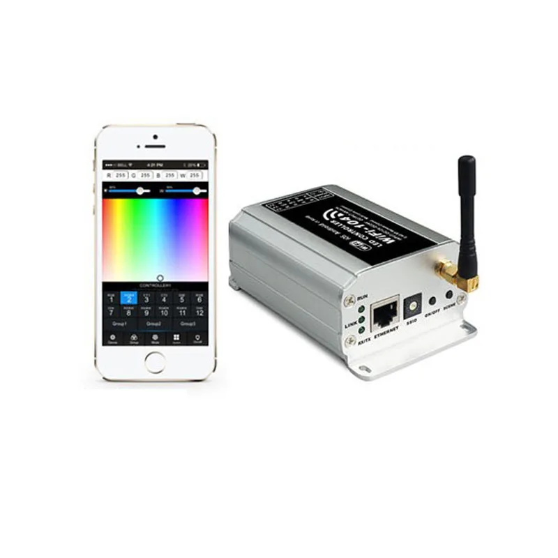 1X New design WiFi LED controller for RGB, CCT and dimmer 3 in 1 used Android or IOS system
1X New design WiFi LED controller for RGB, CCT and dimmer 3 in 1 used Android or IOS system