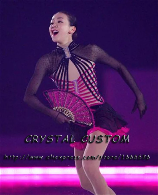 2016 Girls Figure Skating Dresses Fashion New Brand Vogue Figure Skating Competition Dress Customized DR3125
2016 Girls Figure Skating Dresses Fashion New Brand Vogue Figure Skating Competition Dress Customized DR3125