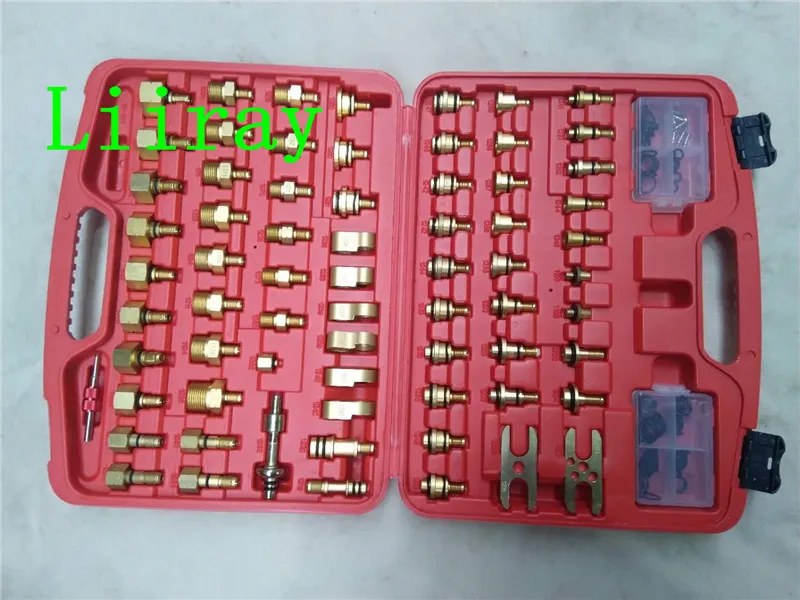 Auto air conditioning A/C Leak Leaking Test Device /Repair Tools R134A for Japanese European car /American car Aluminum Copper
Auto air conditioning A/C Leak Leaking Test Device /Repair Tools R134A for Japanese European car /American car Aluminum Copper