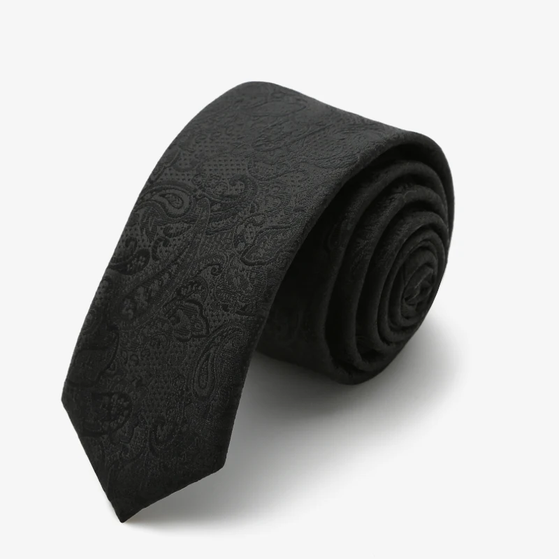 Korean Style Men's 5CM Slim Ties New Formal Classic Jacquard Necktie Business Neck Tie for Men Skinny Cravata Black Gift
Korean Style Men's 5CM Slim Ties New Formal Classic Jacquard Necktie Business Neck Tie for Men Skinny Cravata Black Gift