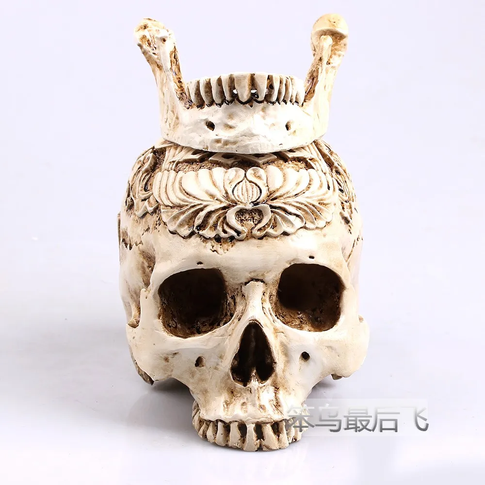 Antique white Egypt 1: 1 human skull model life size resin skull model art teaching human skeleton model
Antique white Egypt 1: 1 human skull model life size resin skull model art teaching human skeleton model