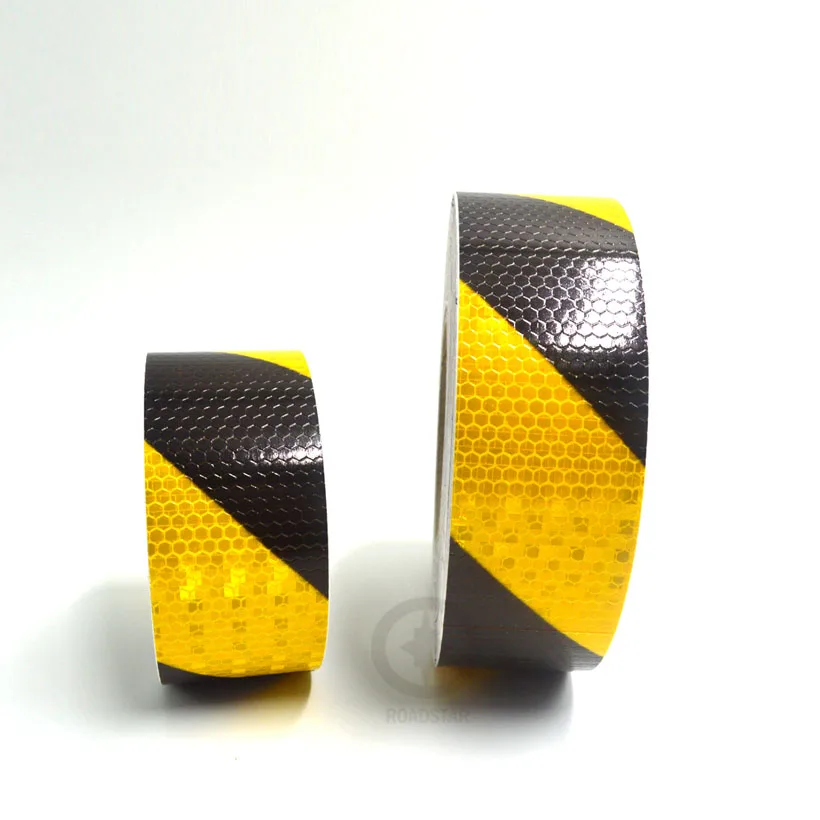 Roadstar 5cmx10m Star Shining Reflective Tape Adhesive with Yellow Black Color Ttwill Printing for Car Shine
Roadstar 5cmx10m Star Shining Reflective Tape Adhesive with Yellow Black Color Ttwill Printing for Car Shine