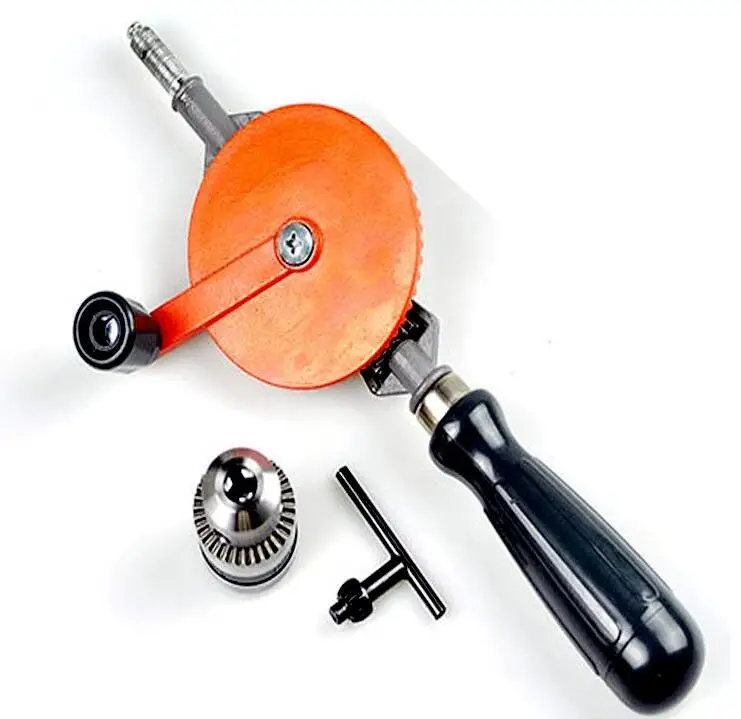 Old carpenter hand drill Woodworking wood bit drilling tools 3/8" for diameter 1.5-10mm bits
Old carpenter hand drill Woodworking wood bit drilling tools 3/8" for diameter 1.5-10mm bits