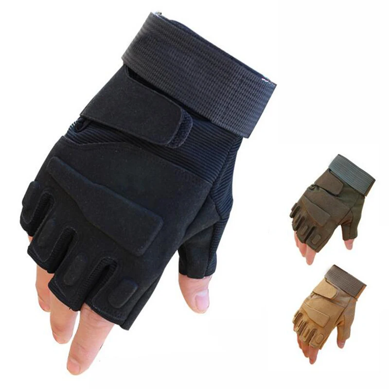 Outdoor Fingerless Anti-skid Sport Gloves Tactical Hunting Combat Gloves Half Finger Cycling Climbing Gloves
Outdoor Fingerless Anti-skid Sport Gloves Tactical Hunting Combat Gloves Half Finger Cycling Climbing Gloves