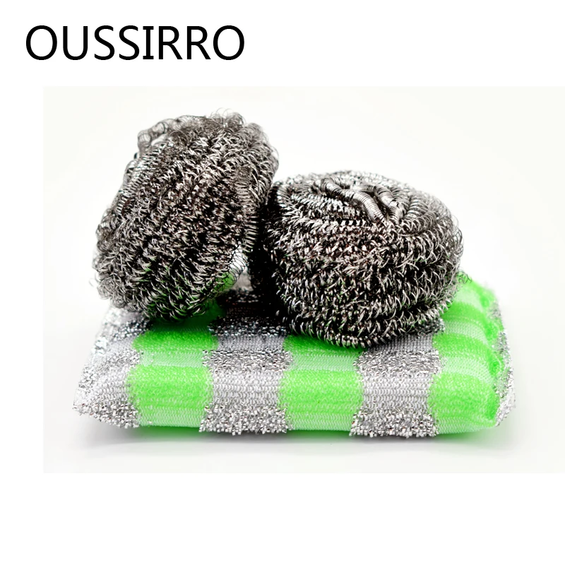 3Pcs/Set Kitchen Cleaning Set Washing Towel Wiping Rags Sponge Scouring Pad Microfiber Dish Cleaning Cloth Wire Ball
3Pcs/Set Kitchen Cleaning Set Washing Towel Wiping Rags Sponge Scouring Pad Microfiber Dish Cleaning Cloth Wire Ball