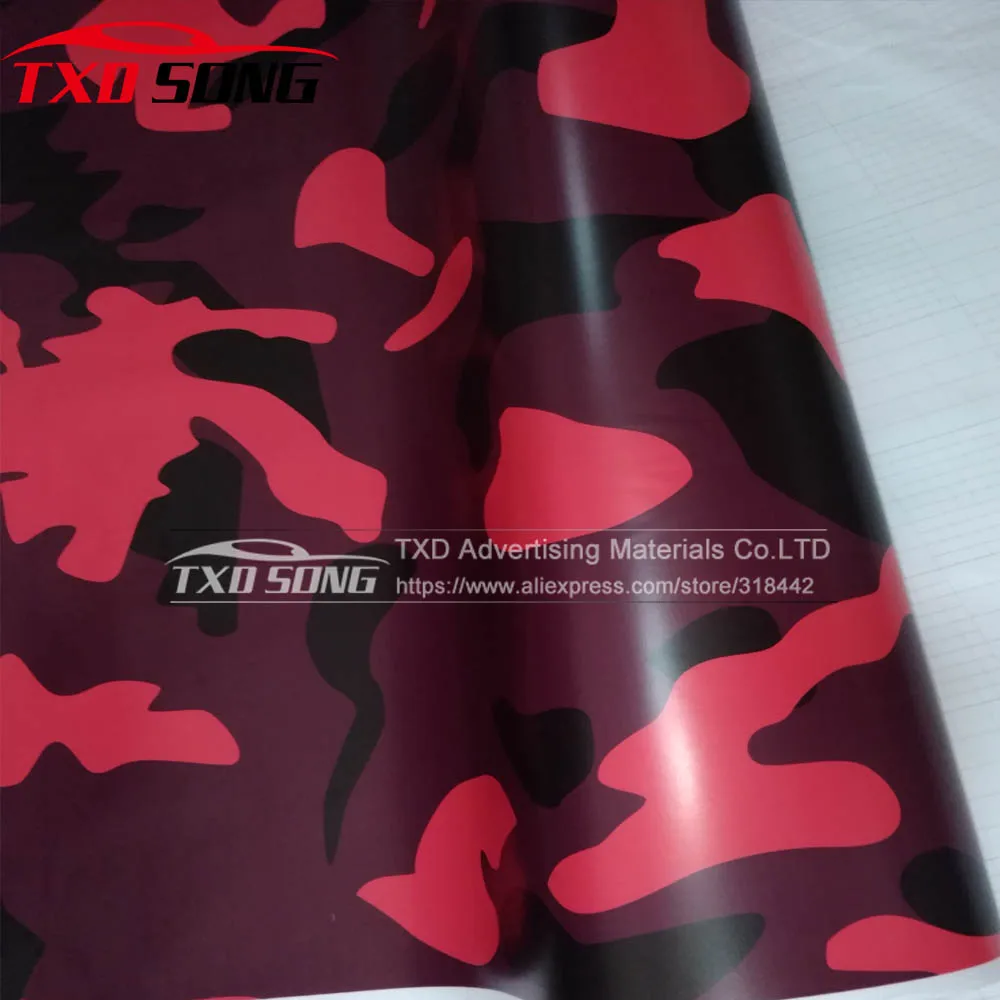 New Design Black Red Camo Vinyl Roll Red Camouflage Wrap Vinyl Sticker Bubble Free for car wrapping with Size:1.50*30m/Roll
New Design Black Red Camo Vinyl Roll Red Camouflage Wrap Vinyl Sticker Bubble Free for car wrapping with Size:1.50*30m/Roll