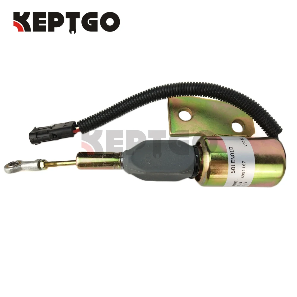 Fuel Shutoff Solenoid Valve For Cummins 4BT 3991167 12V SA-4941-12 Right Mounted
Fuel Shutoff Solenoid Valve For Cummins 4BT 3991167 12V SA-4941-12 Right Mounted