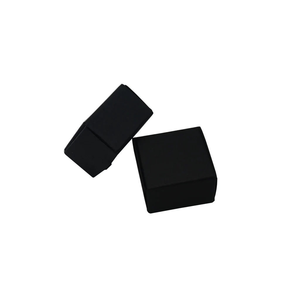 50pcs/lot 4*4*2.5cm Black Small Blank Christmas Gift DIY Kraft Paper Box Jewelry Package Paper Boxes Handmade Soap Storage Boxes
50pcs/lot 4*4*2.5cm Black Small Blank Christmas Gift DIY Kraft Paper Box Jewelry Package Paper Boxes Handmade Soap Storage Boxes