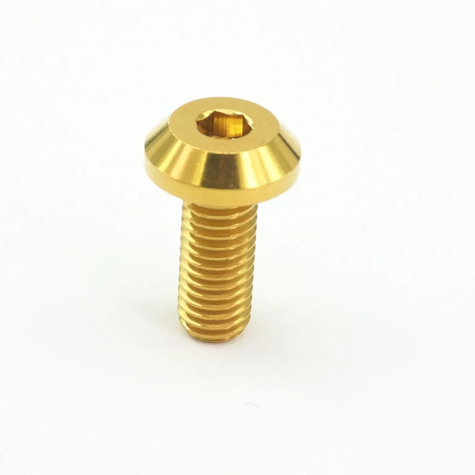 Лот 4 M8x20mm шаг 1,25 мм Золотой 5 титановый мотоцикл тормоз Монтаж диска шестигранные винты
Лот 4 M8x20mm шаг 1,25 мм Золотой 5 титановый мотоцикл тормоз Монтаж диска шестигранные винты
