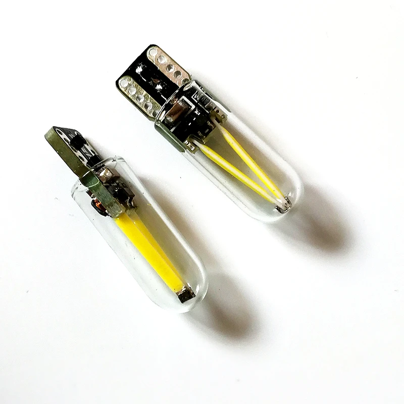 YSY 10PCS T10 LED COB Maker W5W 194 Filament Led Lamp Glass Shell for Auto reading dome bulb lamp DRL car styling DC 12V
YSY 10PCS T10 LED COB Maker W5W 194 Filament Led Lamp Glass Shell for Auto reading dome bulb lamp DRL car styling DC 12V