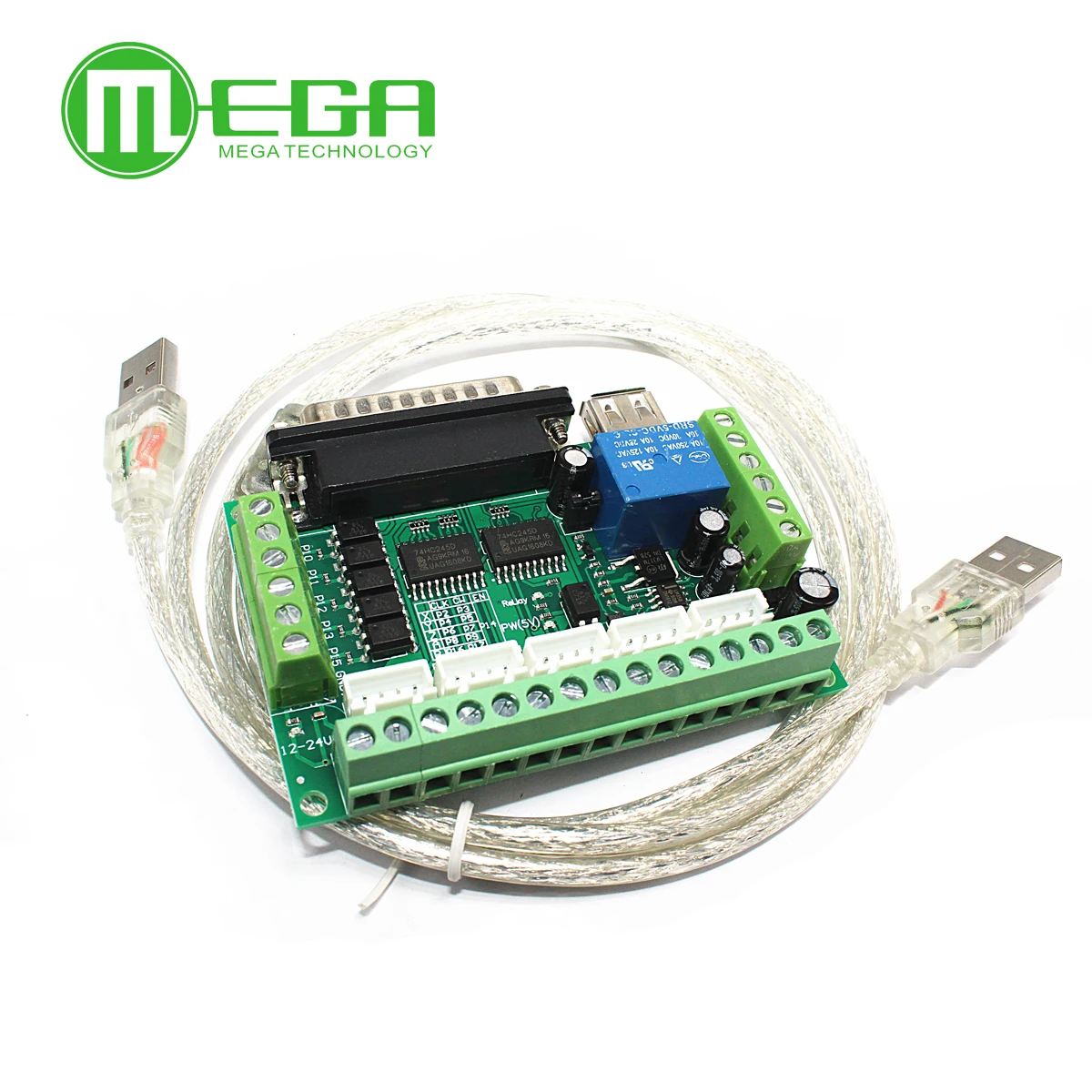 Upgraded 5 Axis CNC Interface Adapter Board For Stepper Motor Driver Mach3 +USB Cable
Upgraded 5 Axis CNC Interface Adapter Board For Stepper Motor Driver Mach3 +USB Cable