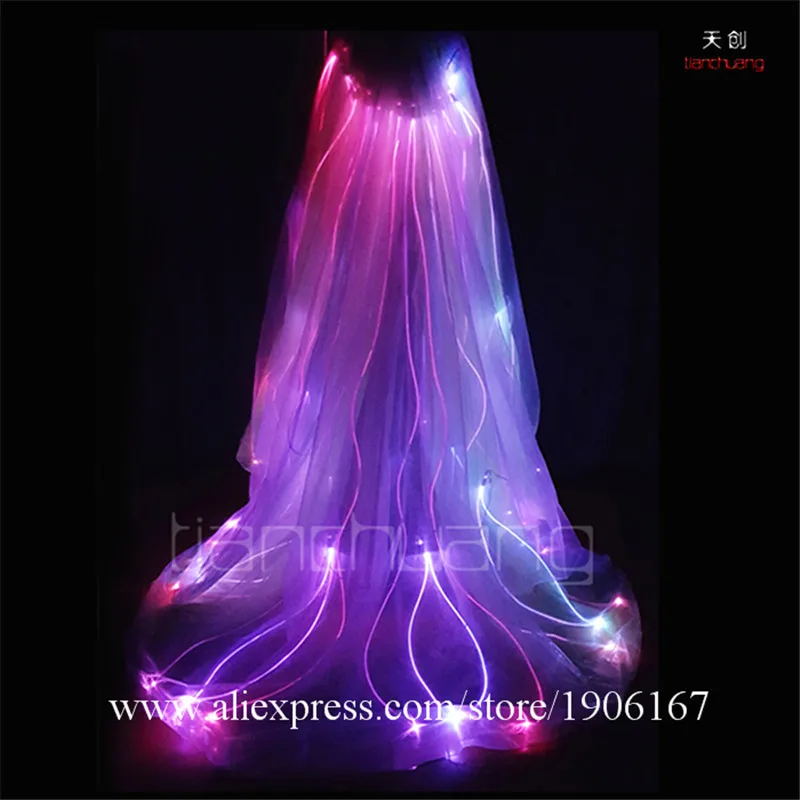 Programmable Fiber Optic LED Light Up Cloak Full Color Led Luminous Stage Performance Costume Props Party Event Led RGB Clothes
Programmable Fiber Optic LED Light Up Cloak Full Color Led Luminous Stage Performance Costume Props Party Event Led RGB Clothes