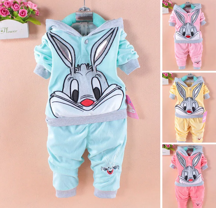 2021 Spring Baby Set Cartoon Rabbit Velvet Set Twinset Long Sleeve Set Hoodie And Pant Children Clothing Free Shipping
2021 Spring Baby Set Cartoon Rabbit Velvet Set Twinset Long Sleeve Set Hoodie And Pant Children Clothing Free Shipping