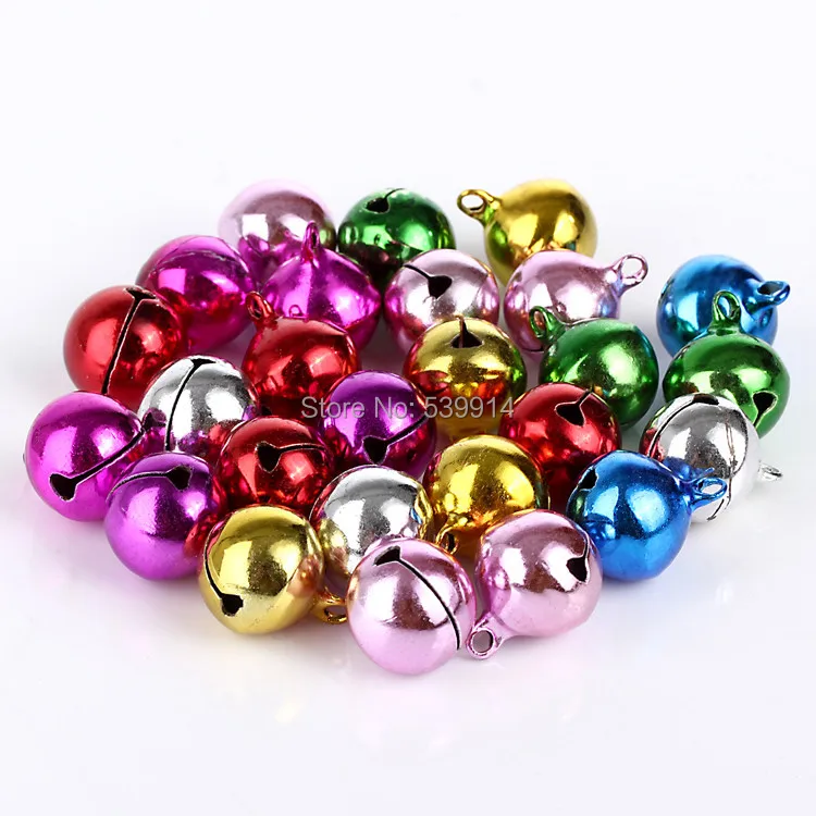 18mm Mixed Color 100pcs/lot Jingle Bell Small Bells Copper Metal Fit Festival Jewelry Pendants Charm Beads
18mm Mixed Color 100pcs/lot Jingle Bell Small Bells Copper Metal Fit Festival Jewelry Pendants Charm Beads