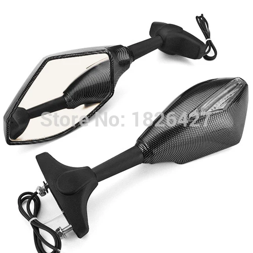 Motorcycle LED Rear Turn Signal Rear Mirror For Honda Suzuki Yamaha Kawasaki Ninja 250 500 ZX 6R 10R 12R ZX-14 ZX-RR ZX600
Motorcycle LED Rear Turn Signal Rear Mirror For Honda Suzuki Yamaha Kawasaki Ninja 250 500 ZX 6R 10R 12R ZX-14 ZX-RR ZX600