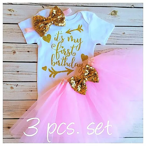 personalized it's my first birthday Newborn infant bodysuit onepiece Tutu Dress romper Outfit Sets baby shower party favors
personalized it's my first birthday Newborn infant bodysuit onepiece Tutu Dress romper Outfit Sets baby shower party favors