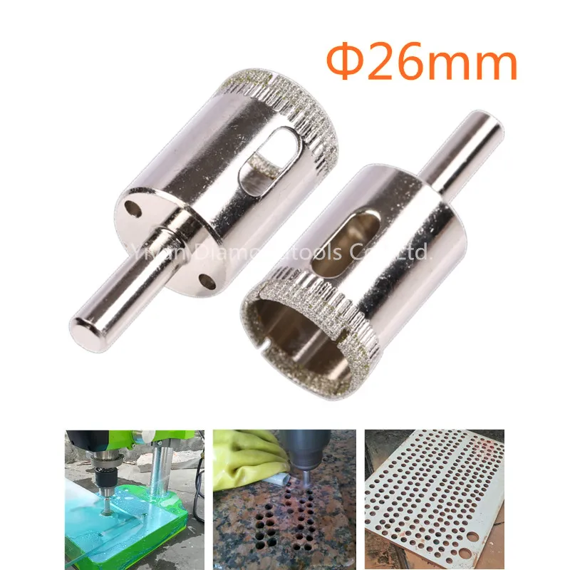 3pcs Glass driller drilling bits Diamond Dust Hole Saw for Tile Glass Marble Granite Ceramic Porcelain Stone 26mm free shipping
3pcs Glass driller drilling bits Diamond Dust Hole Saw for Tile Glass Marble Granite Ceramic Porcelain Stone 26mm free shipping