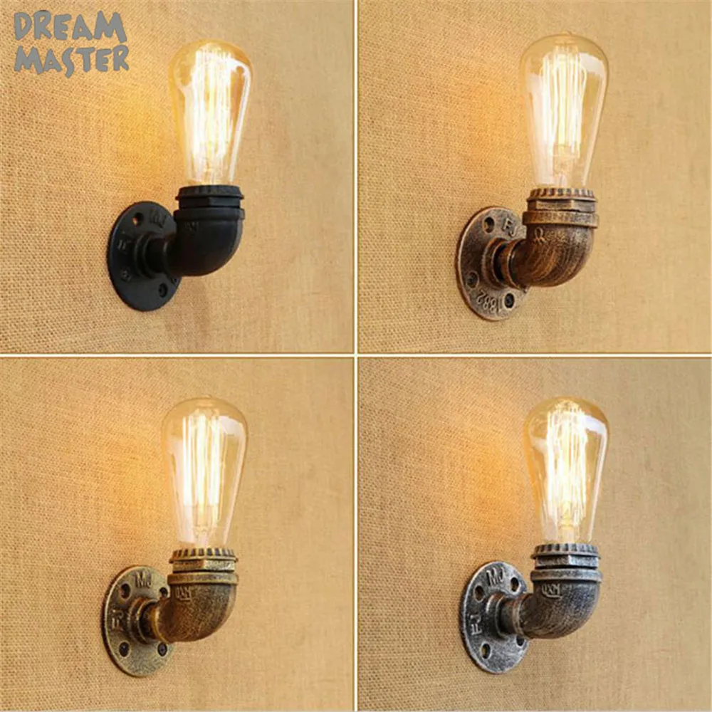 Vintage mini edison bulb wall lights europe style loft decor E27 wall lamp nordic staris kitchen dining room indoor lighting
Vintage mini edison bulb wall lights europe style loft decor E27 wall lamp nordic staris kitchen dining room indoor lighting