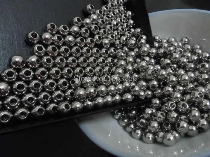 6mm Ball 100pcs Loose Round Cool beads stainless steel Jewelry Finding/Making DIY
6mm Ball 100pcs Loose Round Cool beads stainless steel Jewelry Finding/Making DIY