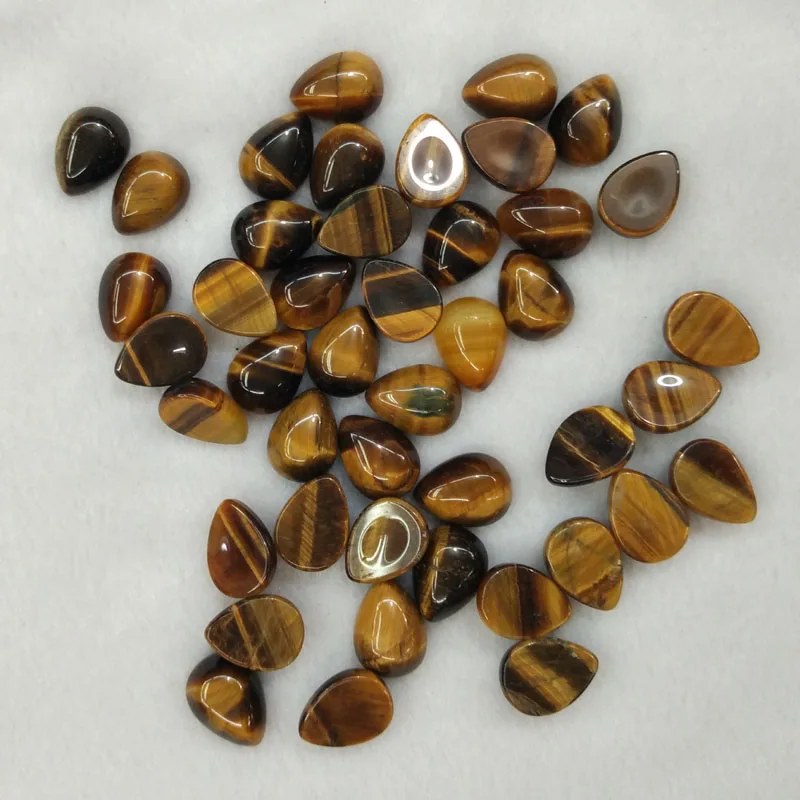 Fashion natural tiger eye stone water drop CAB CABOCHON beads for jewelry making 10x14mm wholesale 50pcs/lot free shipping
Fashion natural tiger eye stone water drop CAB CABOCHON beads for jewelry making 10x14mm wholesale 50pcs/lot free shipping