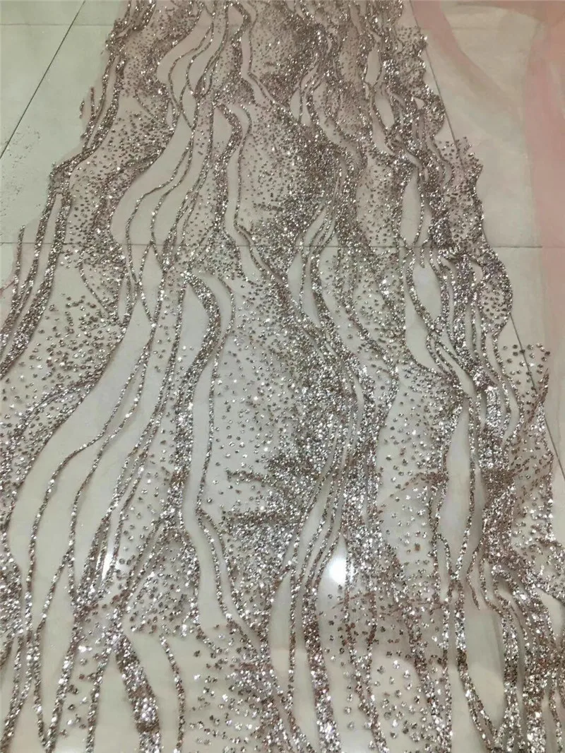 Rose gold Printed glued glitter net Lace Fabric H-181077 Glued Glitter tulle fabric for beautiful dress or party dress
Rose gold Printed glued glitter net Lace Fabric H-181077 Glued Glitter tulle fabric for beautiful dress or party dress