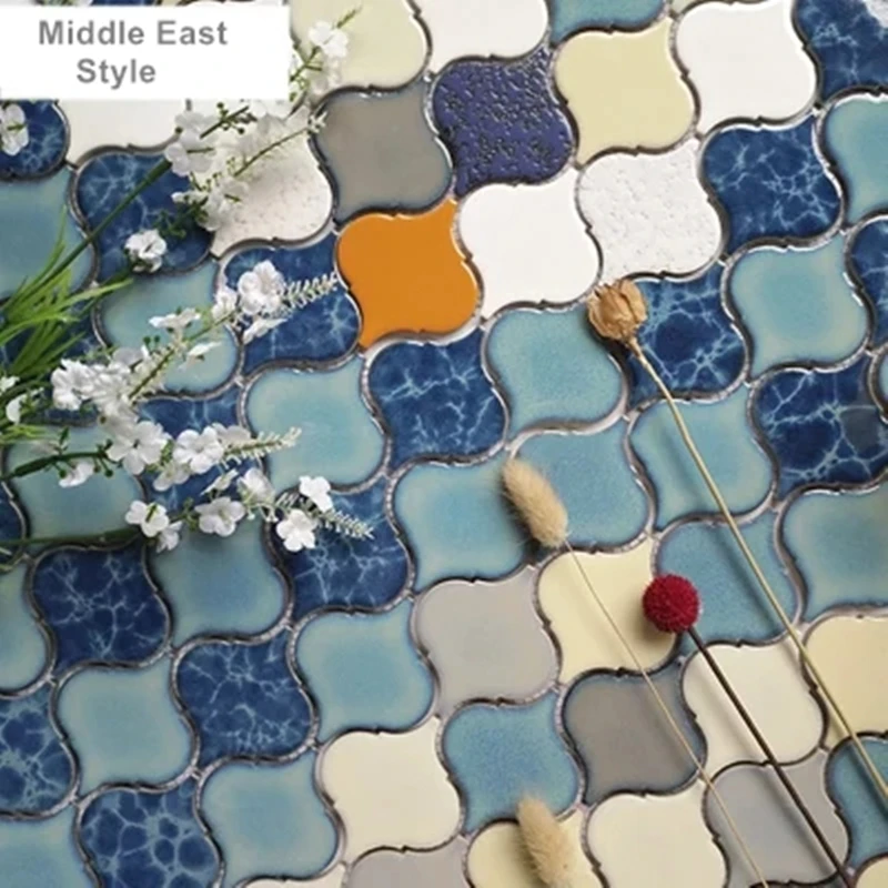 Middle Easy Style Lantern Ceramic mosaic tile, Kitchen bathroom wall living room dining room floor tile swimming pool DIY decor
Middle Easy Style Lantern Ceramic mosaic tile, Kitchen bathroom wall living room dining room floor tile swimming pool DIY decor