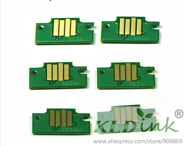 PFI-102 Cartridge Chip For Canon IPF500 IPF510 IPF600 IPF605 IPF610 IPF700 IPF710 Printer 6 Colors
PFI-102 Cartridge Chip For Canon IPF500 IPF510 IPF600 IPF605 IPF610 IPF700 IPF710 Printer 6 Colors