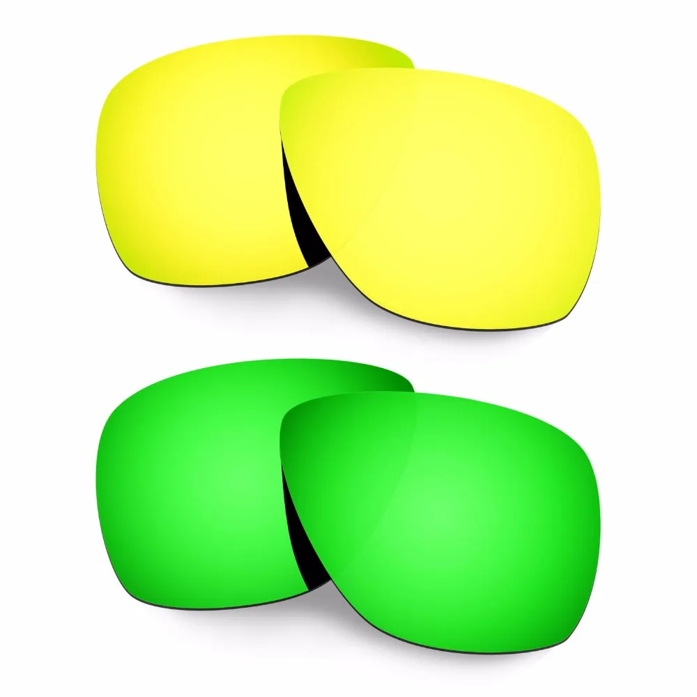 HKUCO For Breadbox Sunglasses Polarized Replacement Polarized Lenses- Gold/Green 2 Pairs
HKUCO For Breadbox Sunglasses Polarized Replacement Polarized Lenses- Gold/Green 2 Pairs