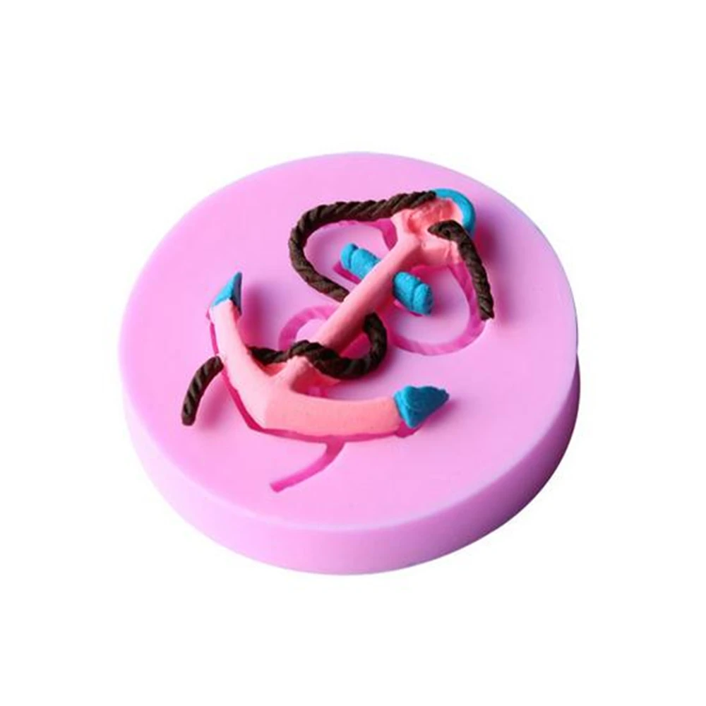 DIY Tools about The new Rope Hooks Pirate Ships Anchor Liquid Silicone Cake Mold Chocolate Molds Pastry Mould Jello Pudding Ice
DIY Tools about The new Rope Hooks Pirate Ships Anchor Liquid Silicone Cake Mold Chocolate Molds Pastry Mould Jello Pudding Ice