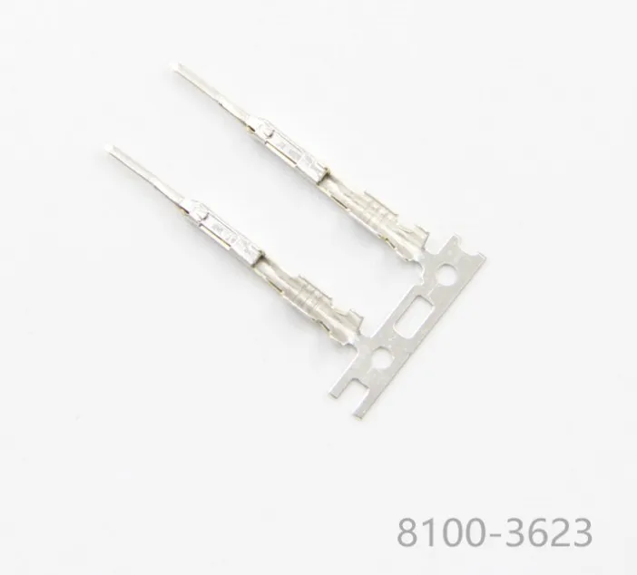 Free shipping 100pcs/reel Original Automotive Male Crimp Terminal Eletronic Cable Terminal in Stock 8100-3623
Free shipping 100pcs/reel Original Automotive Male Crimp Terminal Eletronic Cable Terminal in Stock 8100-3623